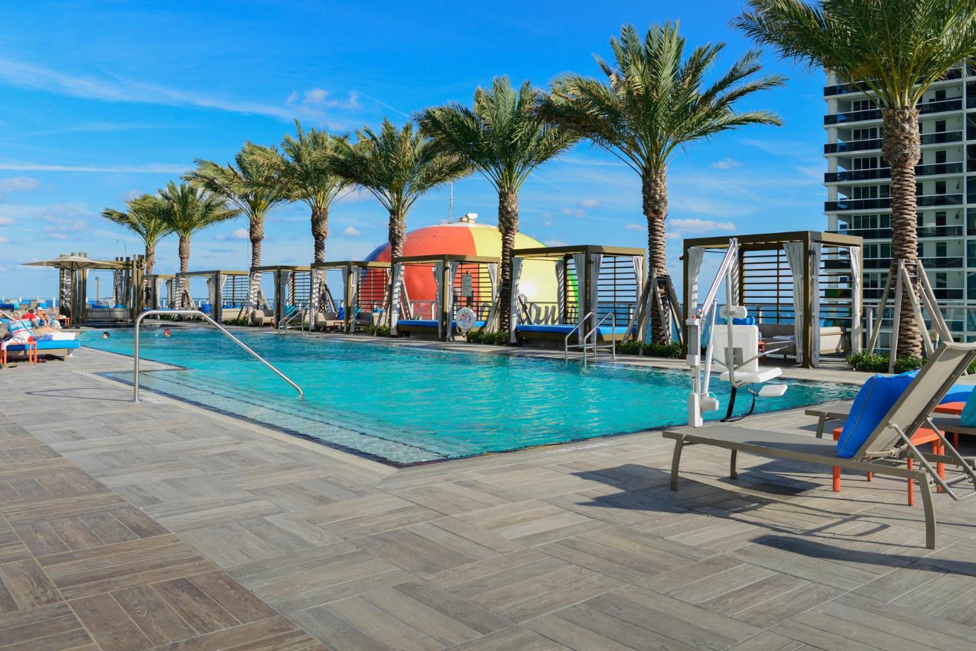 Spectacular Sunset Views Over The Ocean At Hollywood Esterno foto